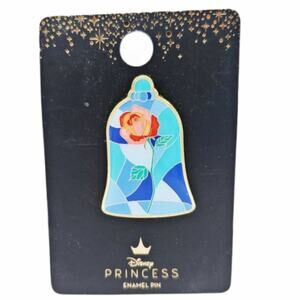 Disney X Loungefly Beauty and the Beast’s Belle Rose Pin